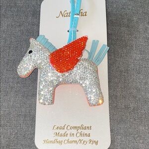 Natasha Pegasus handbag charm